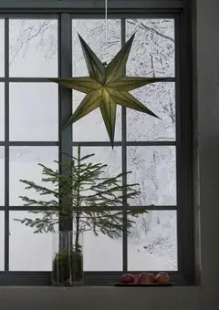 Star Trading paperitähti Holly 60 cm vihreä - 2