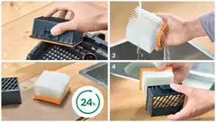 Bosch HEPA hygieniasuodatin BBZ160HF - 2