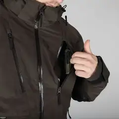 Alaska 1795 miesten metsästystakki Superior Pro - brown-black - 4