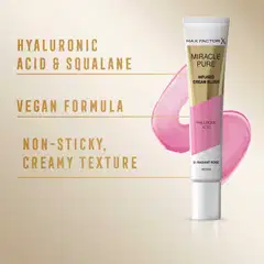 Max Factor Miracle Pure Cream Blush 01 Radiant  Rose 15 ml poskipuna - 01 Radiant  Rose - 3