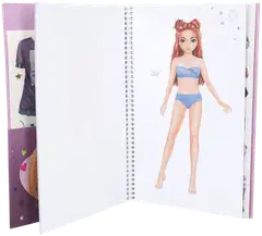 TOPModel tarrakirja Dress Me Up iso REBEL KITTY - 3