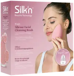 Silk'n kasvojen puhdistusharja Bright Pink - 3