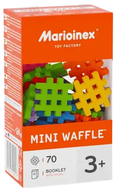 Marioinex vohvelirakentelu mini 70 osaa - 1