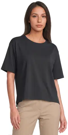 London Fog naisten t-paita premium 213L26N001 - black - 1