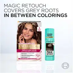 L'Oréal Paris Magic Retouch Black Suihkutettava tyvisävyte 75ml - 7