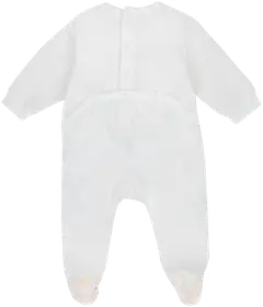 TEX BABY vauvojen velourpyjama Koala - Off white - 2