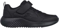 Skechers lasten kevyt lenkkari tarranauhalla ja venyvillä nauhoilla - BLACK - 5