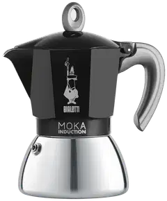 Bialetti Espressokeitin 6 k, Moka Induction Black - 1