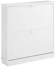 SoBuy kenkäkaappi valkoinen FSR99-W - 3