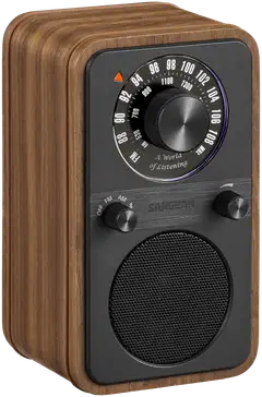 Sangean WR-9 Bluetooth pöytäradio, pähkinä - 3