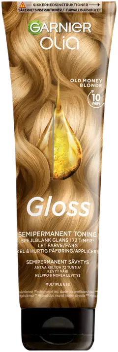 Garnier  Olia Gloss kiiltoa antava sävyte Old Money Blonde 150ml - 1