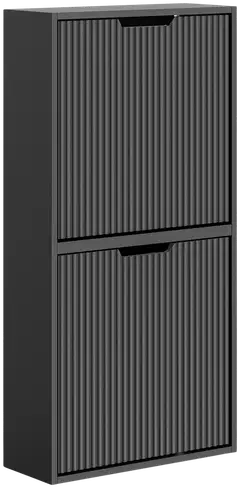 SoBuy kenkäkaappi musta FSR204-SCH - 1