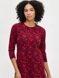 Nanso Naisten mekko Vieno - Punainen - 2