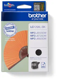 Brother mustepatruuna LC-129XLBK musta - 1