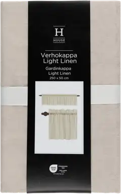 House verhokappa Light Linen 250x50 cm beige - 1