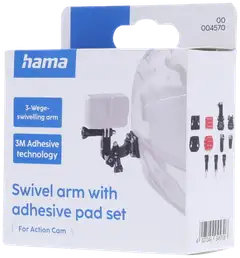 Hama kiinnityssarja nivelvarrella sivukiinnitykseen GoPro-kannalla - 4