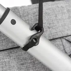 Reer aurinkosuoja lastenvaunuille, harmaa - 6