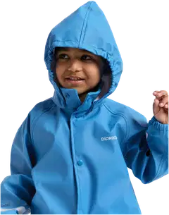 Didriksons lasten sadetakki Slaskeman - Sharp blue - 8