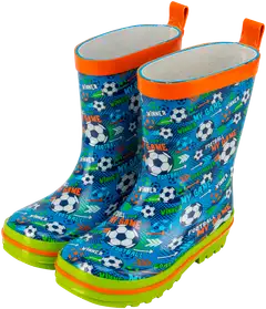 Ciraf lasten kumisaappaat Football RB - Blue - 2