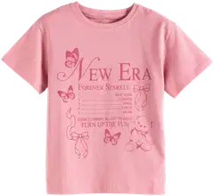 TEX BASIC lasten t-paita I276629 - PINK 2 - 3