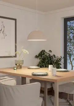 EGLO riippuvalaisin Cazalilla E27 maks 40W 38cm IP20 hiekka - 3