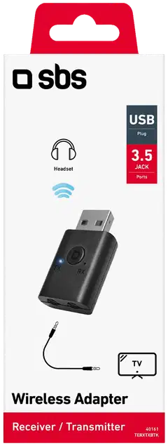 SBS audio adapteri USB-A - 3.5mm - 2