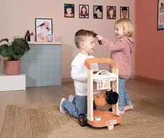Smoby My Hair, kampausvaunu, upea leikkisetti kampaamoleikkeihin - 12