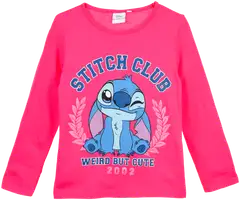 Lasten Lilo & Stitch paita, laadukas kangas - FUSHIA - 1
