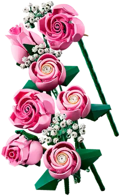 LEGO® Botanicals 10374 Vaaleanpunainen ruusukimppu - 6