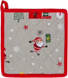 House patalappu X-mas story 22x22 cm harmaa - 1