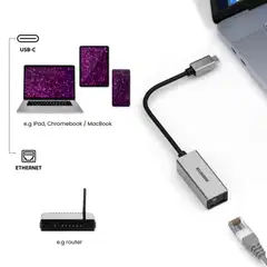 Marmitek Connect USB-C Ethernet -adapteri - 6