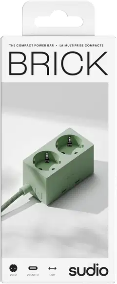 Sudio brick virta-asema, vihreä - 3