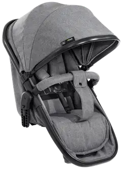 Hauck tuplarattaat Atlantic Twin harmaa - 10