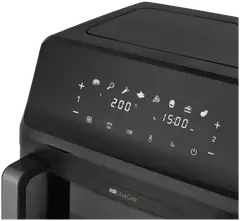 Sencor dual air fryer kiertoilmakypsennin SFR 9650BK musta - 4