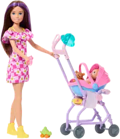 Barbie Skipper Babysitting stroller -leikkisetti - 1