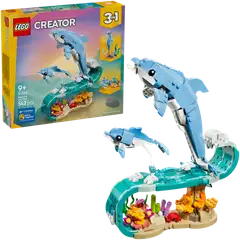 LEGO® Creator 31385 Merieläimet: Söpöt delfiinit - 1