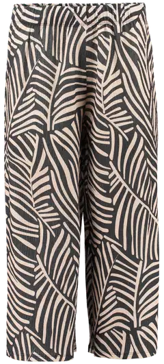 Zabaione naisten housut De44spina - P palm black nature - 1