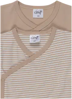 Ciraf vauvojen kietaisubody 250B263016 2-pack - beige stripes - 3