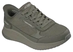 Skechers miesten vapaa-ajan lenkkari Bobs Squad 4 CS Olive - Olive - 5