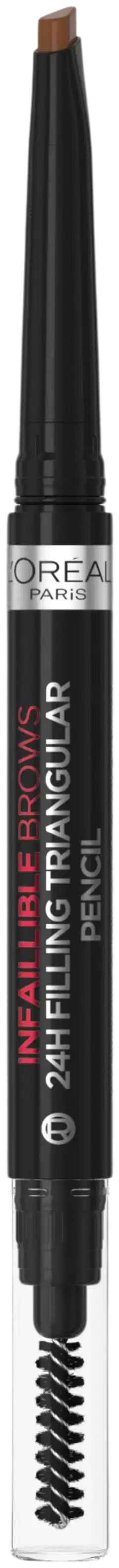 L'Oréal Paris Infaillible Brows 24H Filling Triangular Pencil 1.0 Ebony kulmakynä 1ml - Dark Blonde - 2