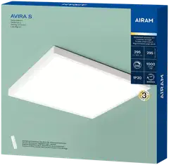 Airam Avira S paneelivalaisin IP20 13W CCT DIM valkoinen - 2