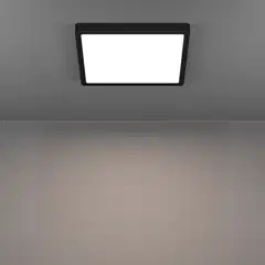 EGLO kattovalaisin Fueva 6 LED 13W CCT 29x29 cm musta - 6