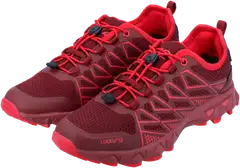 Luode12 naisten ulkoilujalkineet Jurmo Waterproof Low - Red combi - 3