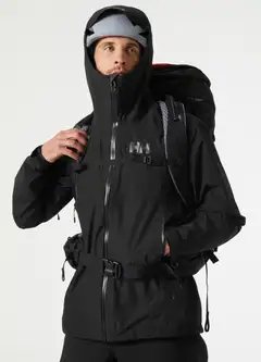 Helly Hansen miesten 3-kerros kuoritakki Blaze 3L Shell Jacket 63143 - BLACK - 4