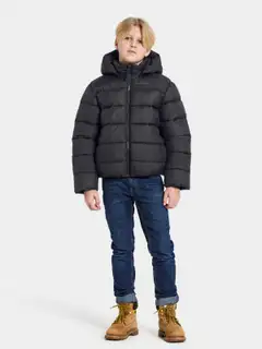 Didriksons Scoria junior toppatakki - BLACK - 4
