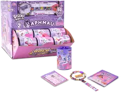 Sticki Rolls Aphmau Tarrarannekoru Yllätyspakkaus 50 tarraa - 14