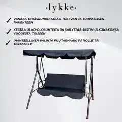 Lykke pihakeinu standard, musta - 3