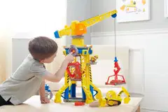 Rubble & Crew Crane Tower Playset - 12