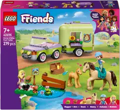 LEGO® LEGO Friends 42695 Hevosen ja varsan kuljetusvaunu - 4