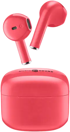 MusicSound Bluetooth nappikuulokkeet Swag pinkki - 2